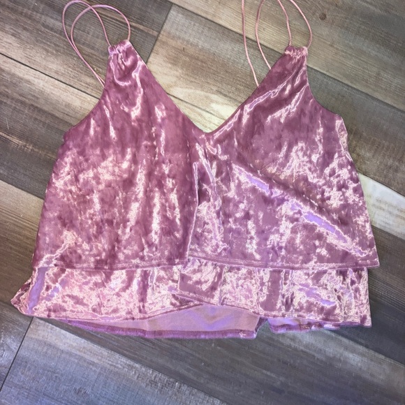 Woman’s Express velvet tank top size medium - Picture 1 of 5
